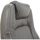 Кресло для руководителя EChair CS-630Е черное (кожа/пластик) - Фото 5