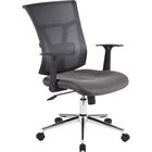 Кресло для руководителя EChair 709 S Net черное (ткань/сетка/пластик/металл) - Фото 2