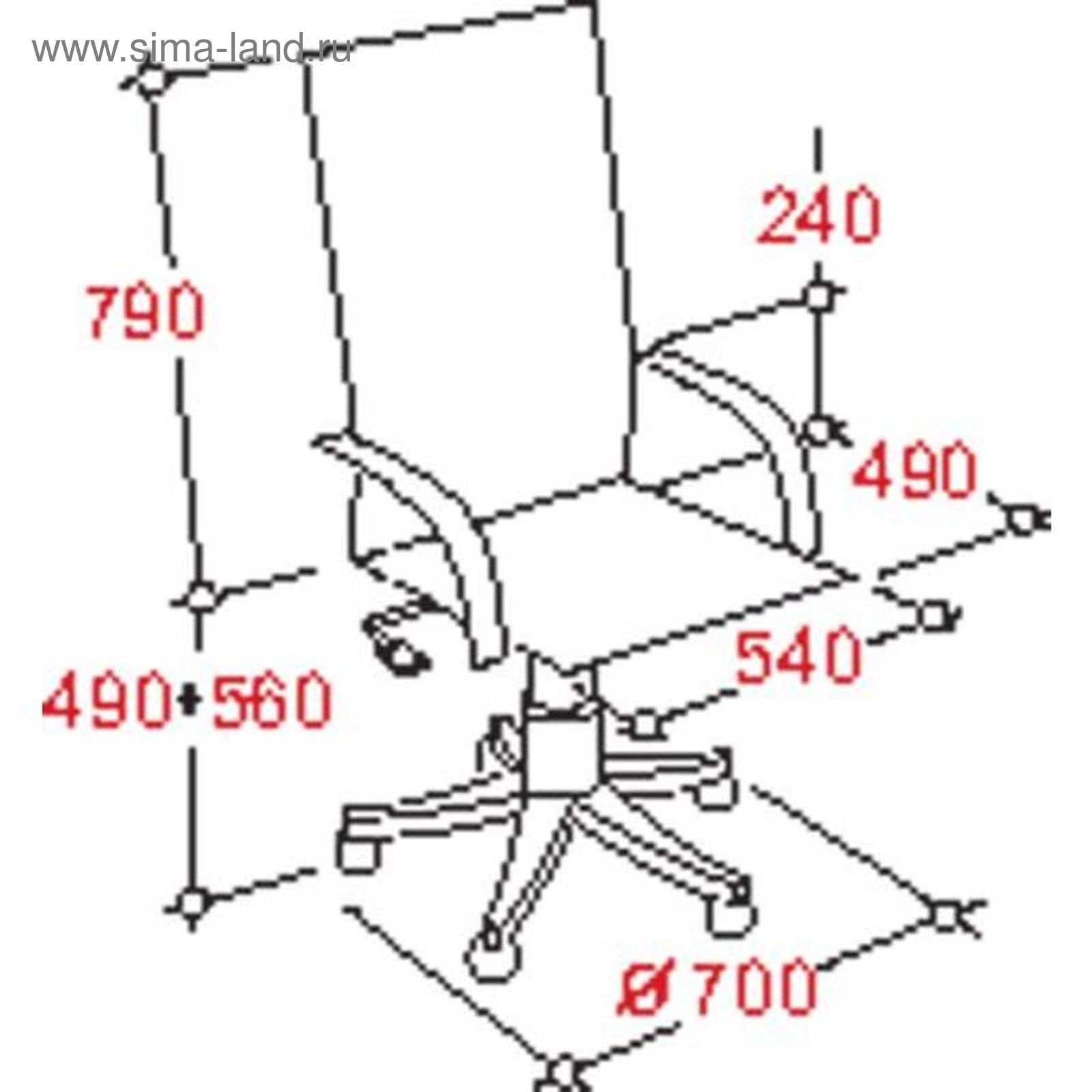 Кресло для руководителя easy chair 562 tr черное рециклированная кожа металл