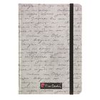 Ежедневник недатированный А5, 100 листов Pierre Cardin Manuscript, матовая ламинация на фольге, резинка, карман - Фото 1