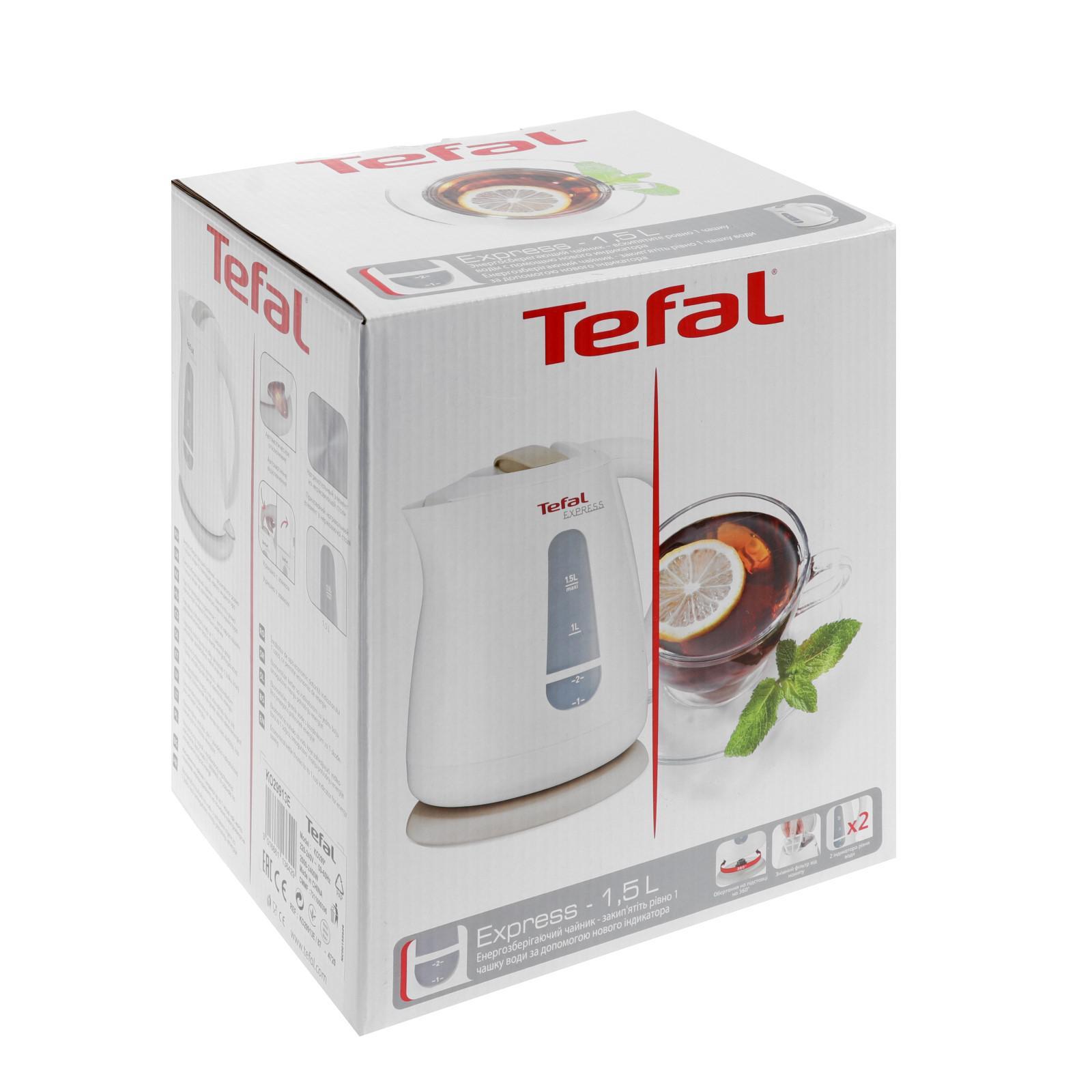 Electric kettle Tefal express plastic ko29913e - AliExpress