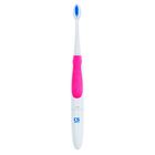 Электрическая зубная щётка CS Medica CS-161, звуковая, 22000 дв/мин, 2 насадки, розовая - фото 298635097