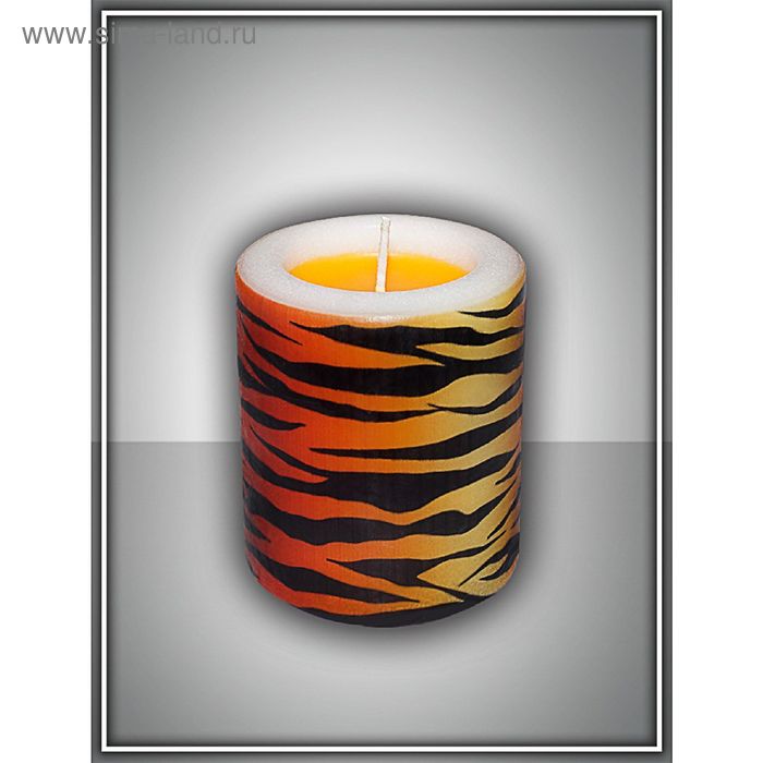 Свеча интерьерная ароматическая «Тигровая», медитация - Фото 1