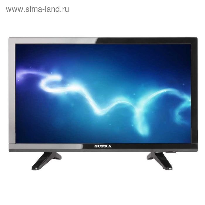 Телевизор Supra STV-LC19T660WL, LED, 19", черный - Фото 1