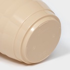 Горшок для цветов с поддоном Доляна «Арена», 2 л, пластиковый, цвет пудровый - Фото 7