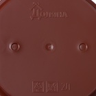 Горшок для цветов с поддоном Доляна «Арена», 2 л, пластиковый, цвет коричневый - Фото 6