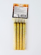 Свечи фонтаны в торт «Золотые искры», 4 шт., 17.5 см, горение 60 сек. - Фото 13