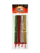 Свечи фонтаны в торт «Золотые искры», 4 шт., 17.5 см, горение 60 сек. - Фото 11