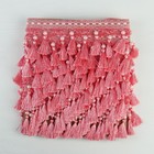 Тесьма «Кисть с лентой», 10 см, 13 ± 1 м, цвет розовый - Фото 5