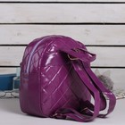 Рюкзак молодёжный, отдел на молнии, наружный карман, 2 боковых кармана, цвет фиолетовый - Фото 2