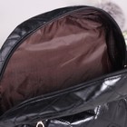 Рюкзак молодёжный на молнии "Ромбы", 1 отдел, 1 наружный и 2 боковых кармана, чёрный - Фото 3