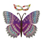 Карнавальный набор "Бабочка", 2 предмета: крылья, маска, 3-5 лет - Фото 2