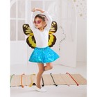 Карнавальный набор "Бабочка", 3 предмета: крылья, юбка, маска, 3-4 года, цвета МИКС - Фото 1