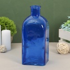 Ваза «Цитадель Штоф», 1.1 л, d=2.5 см, h=22 см, стекло, синяя - Фото 2