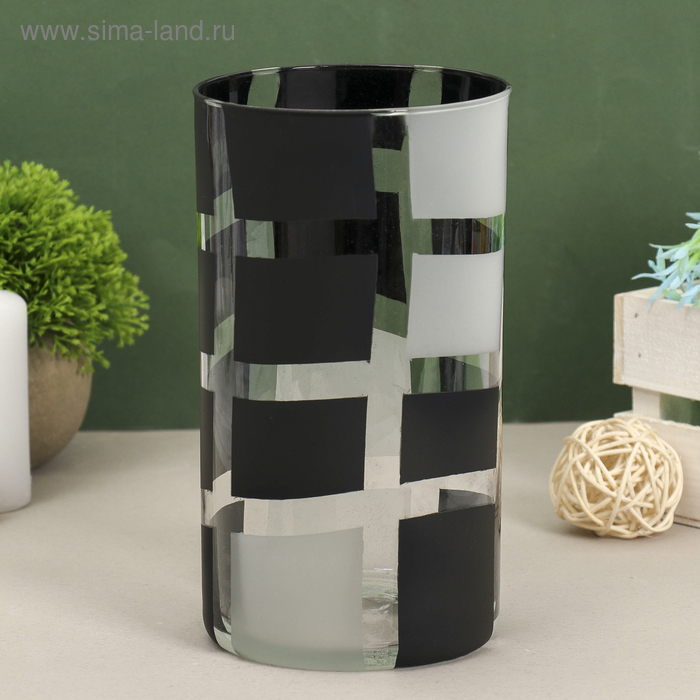 Ваза для цветов «Илонка», h=20 см, стекло - Фото 1