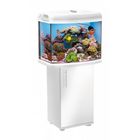 Морской аквариум REFF MASTER LED.(Aquael) 80л. белый, Marine 2x6w + Actinic 2x6w - Фото 1