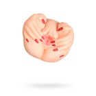Мастурбатор Toyfa Juicy Pussy Adeline, с вибрацией, вагина и анус, TPR, телесный, 18 см - Фото 1