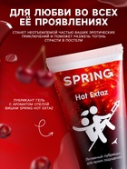 Гель-лубрикант Spring Hot Extaz, интимный, согревающий, 50 мл 1616828 - фото 16761905