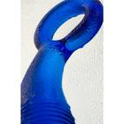 Фаллоимитатор Sexus Glass, синий - Фото 6
