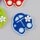 Набор декора для творчества войлок "Машинки" (набор 6 шт) 11,5х12 см - Фото 4