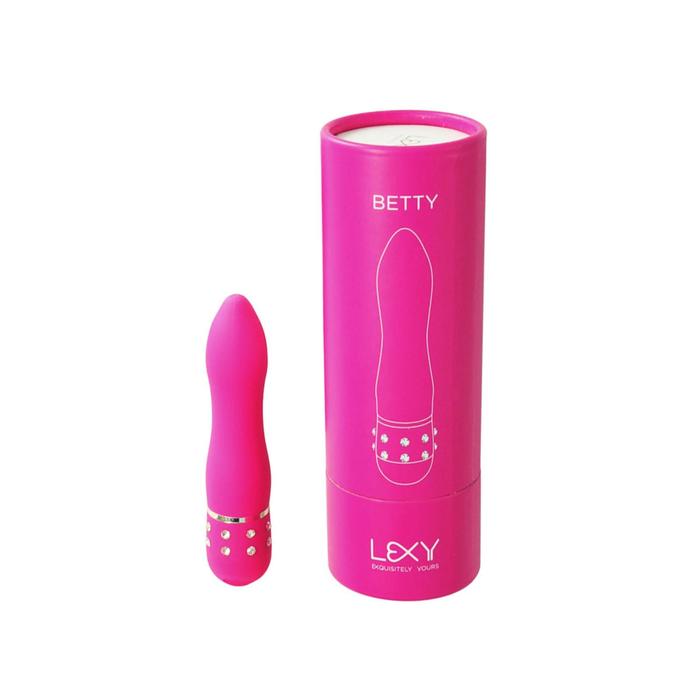 Вибратор Lexy Betty, 11,5 см, розовый - Фото 1