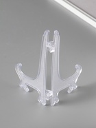 Подставка для тарелок d=16-18 см Lucia, прозрачная, 15 см - Фото 2