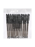 Ручка гелевая, чёрный стержень, узел 0.5 мм, резиновый упор - Фото 6