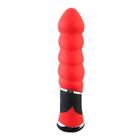 Анальный вибратор Toyfa Black&Red, витой, 10 режимов, красный, 11,4 см - Фото 2