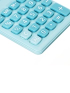 Калькулятор карманный 08-разрядный, корпус голубой - Фото 3