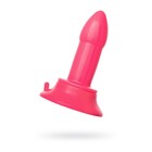 Анальная пробка Toyfa Popo Pleasure, TPR, розовая, 11,9 см - Фото 1