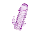 Насадка на пенис Toyfa, цвет фиолетовый, 13 см - Фото 1