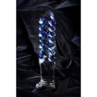 Анальная втулка Sexus Glass, стекло, прозрачная, 16 см - Фото 10
