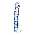 Нереалистичный фаллоимитатор Sexus Glass, прозрачный, 17 см - Фото 2