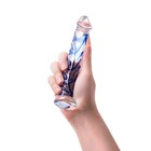 Нереалистичный фаллоимитатор Sexus Glass, прозрачный, 17 см - Фото 4