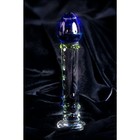 Нереалистичный фаллоимитатор Sexus Glass, стекло, прозрачный, 18 см - Фото 6