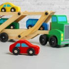 Игрушка деревянная «Автовоз», цвета МИКС - Фото 2