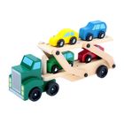 Игрушка деревянная «Автовоз», цвета МИКС - Фото 9