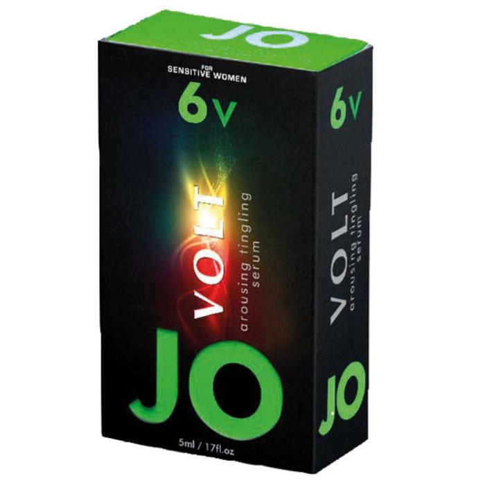 Гель для стимуляции клитора (легкого действия) JO 6VOLT Arousing Tingling Serum 5 мл - Фото 1