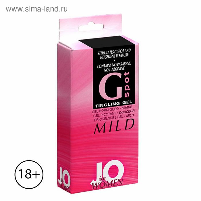 Гель для стимуляции точки G (среднего действия) JO G-Spot Gel Mild, 10 мл - Фото 1