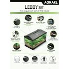 Аквариум LEDDY SET 60 (AQUAEL) Аквариум черный прямоуг. 54 л.,PAT mini, Aq 50 Вт,свет LED 6 Вт.   16 - Фото 2