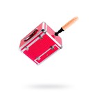 Секс-машина чемодан Diva Wiggler, 2 насадки, металл, цвет розовый, 17 см - Фото 1