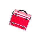 Секс-машина чемодан Diva Wiggler, 2 насадки, металл, цвет розовый, 17 см - Фото 3