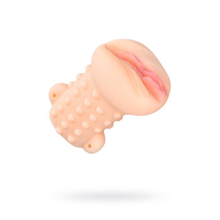 Мастурбатор реалистичный, вагина, телесный, 13 см - Фото 1