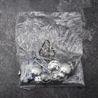 Рейлинговая система для кухни Доляна, базовый набор, 10 предметов, хромированная - Фото 5