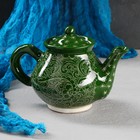 Чайник заварочный Риштанская Керамика, 700 мл, зелёный - Фото 3