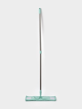 {{photo.Alt || photo.Description || 'Швабра для мытья пола плоская Доляна, насадка из микрофибры 40×10 см, телескопическая стальная ручка 68(122) см'}}