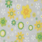 Коврик противоскользящий Доляна «Жёлтые цветы», 30×90 см - Фото 3