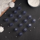 Набор насадок кондитерских, d=3 см, 16 шт - Фото 2