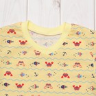 Пижама для мальчика, рост 98 (28) см, цвет голубой/жёлтый (арт. К-001_Д) - Фото 2