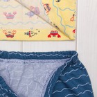 Пижама для мальчика, рост 110 (30) см, цвет голубой/жёлтый (арт. К-001_Д) - Фото 6